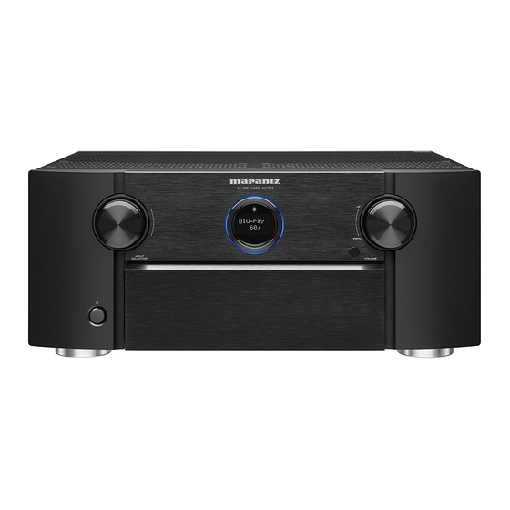 Marantz AV7703 Guide De Démarrage Rapide