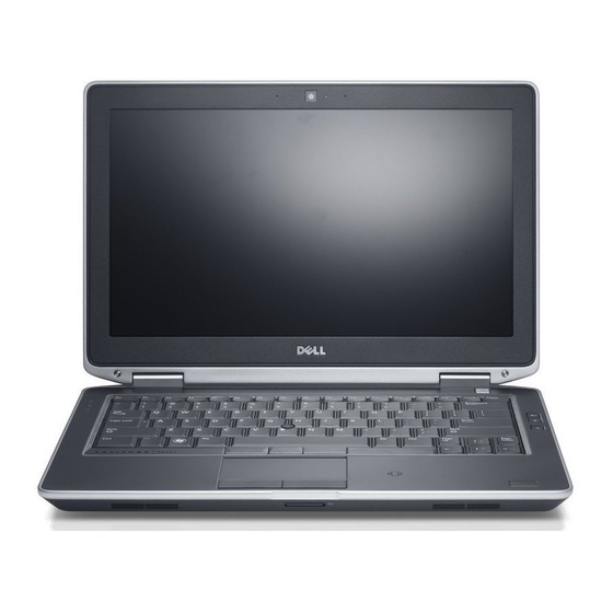 Dell Latitude E6330 Manuel Du Propriétaire