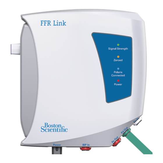 Boston Scientific FFR Link Guide De L'utilisateur