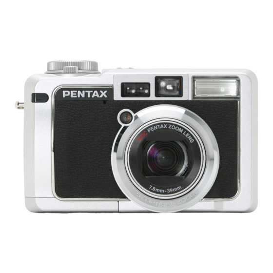 Pentax Optio 750Z Mode D'emploi