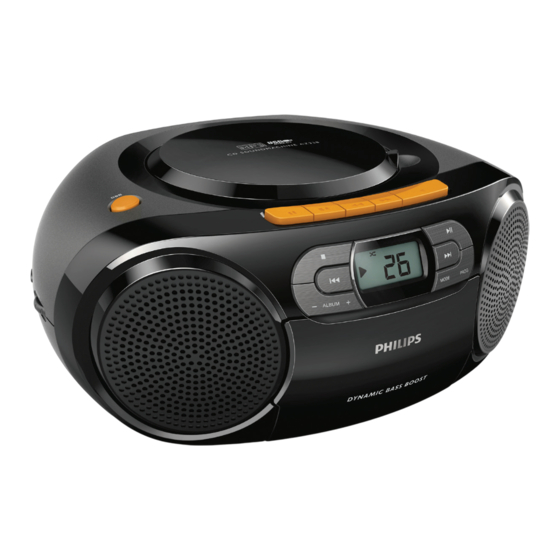 Philips AZ328/12 Mode D'emploi