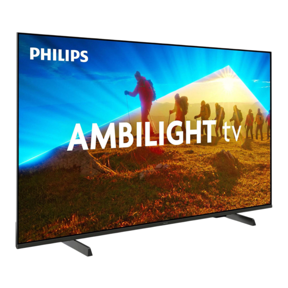 Philips 8009 Serie Mode D'emploi