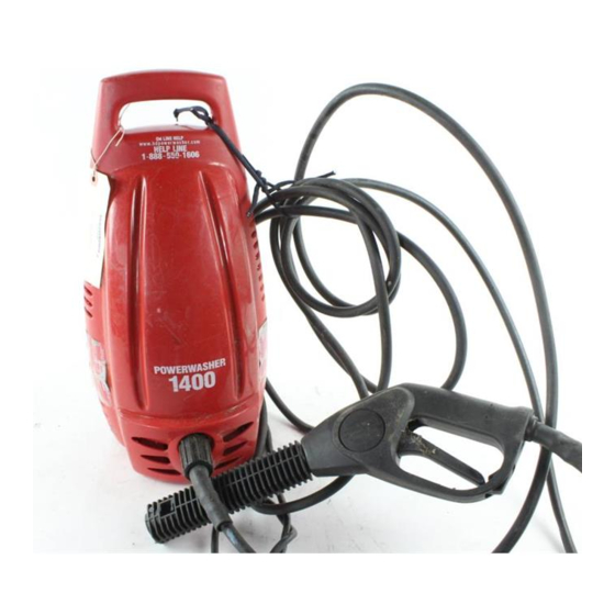 PowerWasher HD1400C Manuels