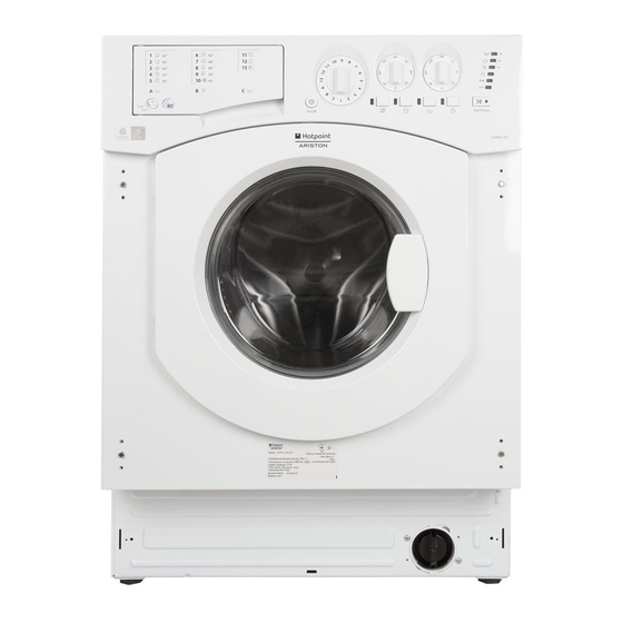 Hotpoint Ariston CAWD 129 Mode D'emploi