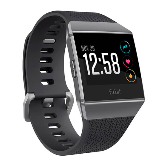 Fitbit ionic Manuel Utilisateur