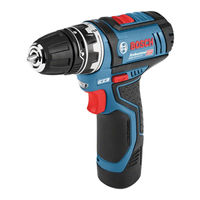 Bosch GSR 12V-15 FC Professional Notice Originale