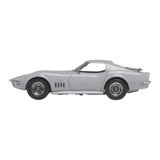REVELL '69 CORVETTE COUPE YENKO 2 'N 1 Mode D'emploi