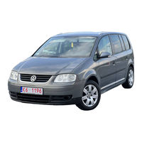 Volkswagen Touran 2004 Utilisation