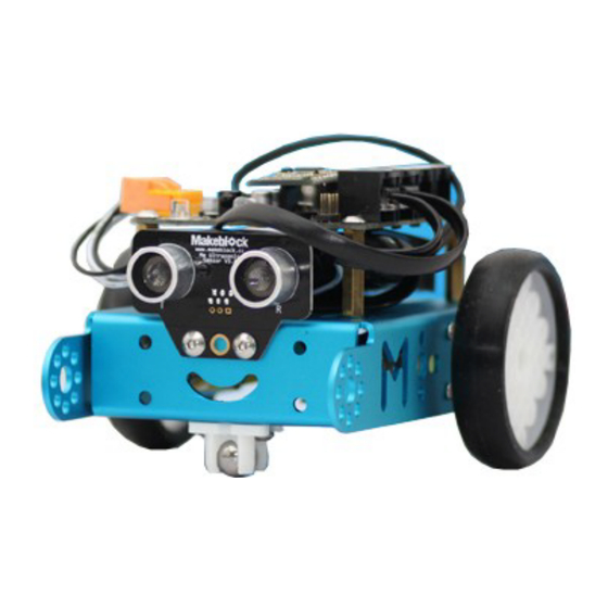 Makeblock Mbot Mode D'emploi