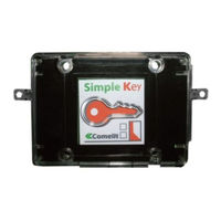 Comelit Simple Key SK9001 Mode D'emploi