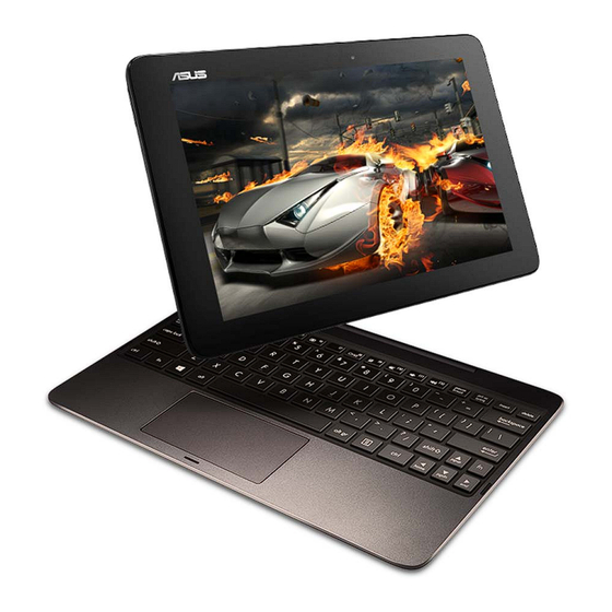 Asus T100 Serie Manuel Électronique