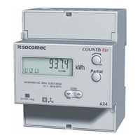 Socomec COUNTIS E23 Notice D'utilisation