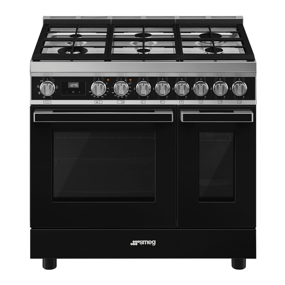 Smeg CPF92GMBL Manuels