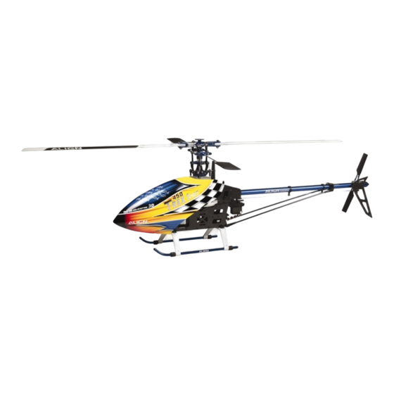 ROBBE T Rex 450 Sport Kit Notice De Montage Et De Mise En Œuvre