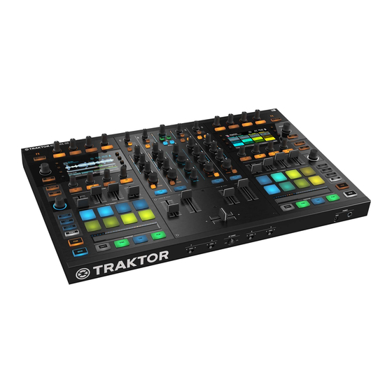 Native Instruments TRAKTOR KONTROL S8 Manuel D'utilisation