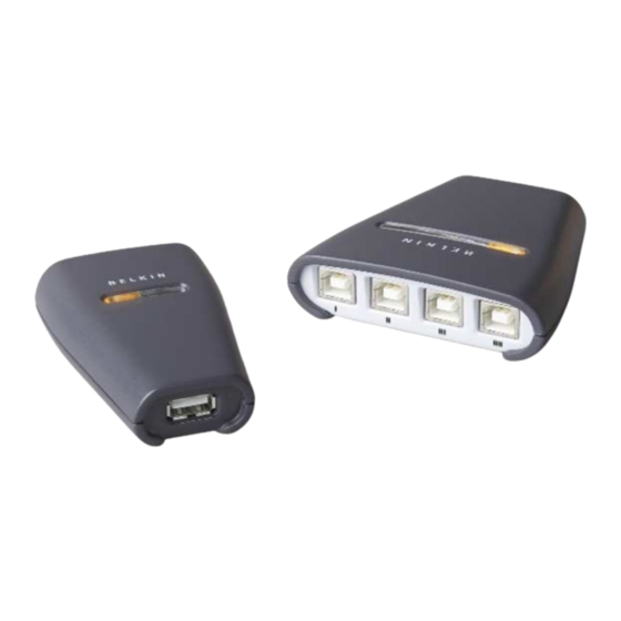 Belkin F1U201 Manuel De L'utilisateur