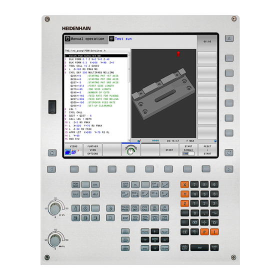 HEIDENHAIN TNC 620 Manuel De L'utilisateur