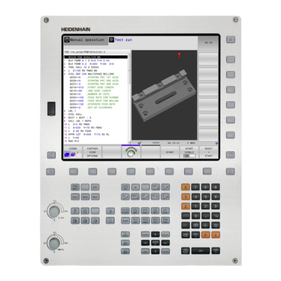 HEIDENHAIN TNC 620 Manuel Utilisateur