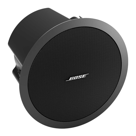 Bose Professional FreeSpace DS 40F Guide D'installation