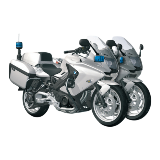 BMW Motorrad F 800 GT Mode D'emploi