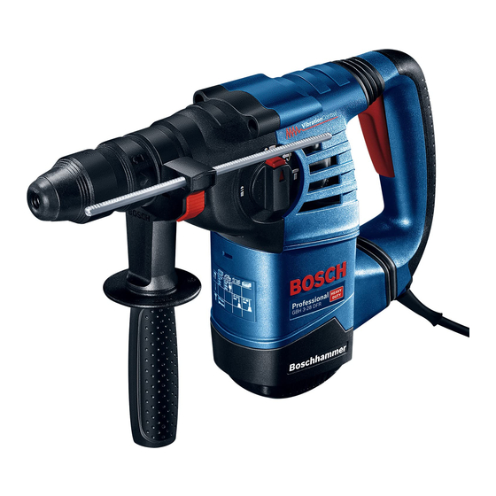 Bosch GBH 3-28 DRE Professional Notice Originale