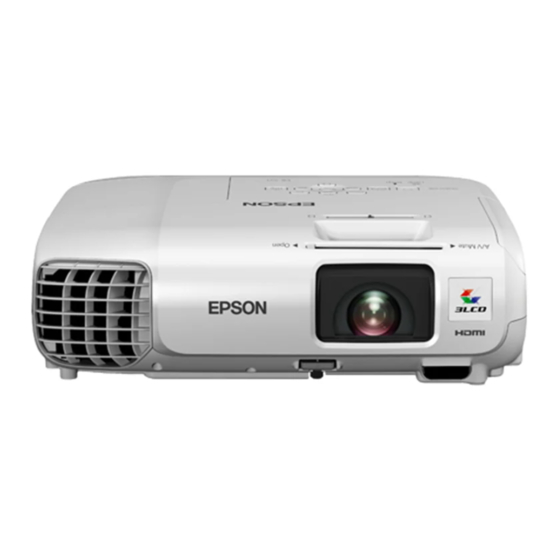 Epson EB-955WH Guide De L'utilisateur