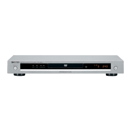 Yamaha DVD-S559 Mode D'emploi