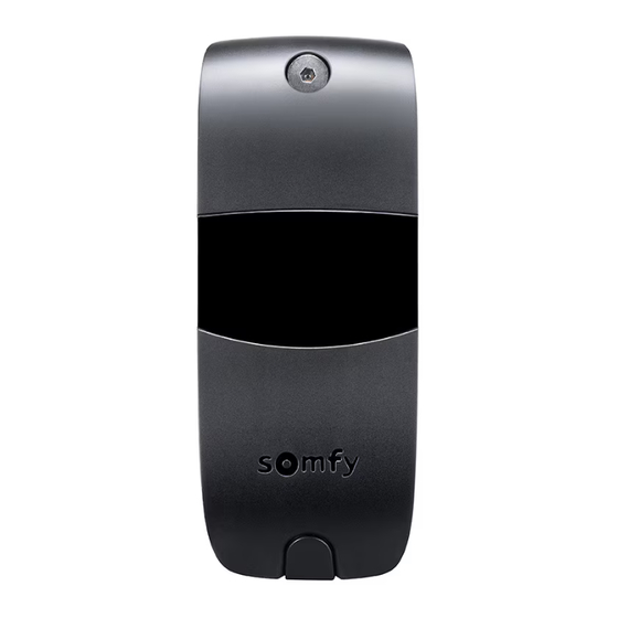 SOMFY HOME MOTION 5062120E Guide Rapide