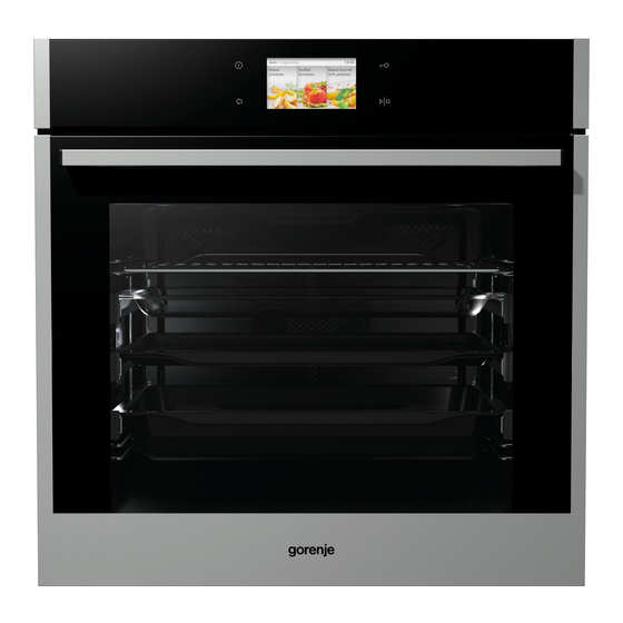 Gorenje TFT 60 Notice D'utilisation Detaillee