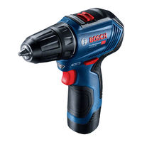 Bosch GSR 120-LI Professional Notice Originale