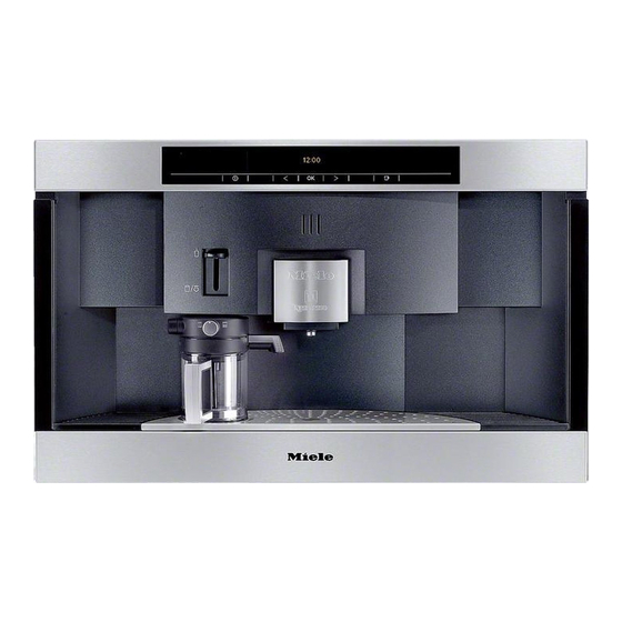 Miele CVA 3660 Notice D'utilisation Et De Montage