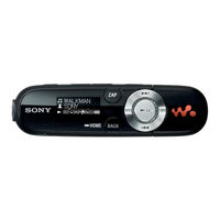 Sony Walkman NWZ-B142 Mode D'emploi