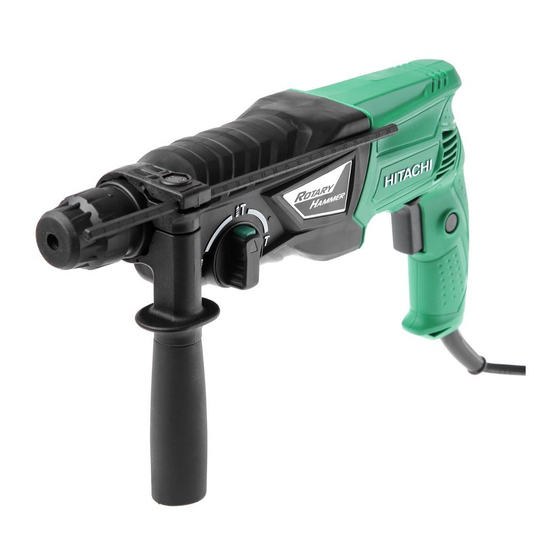 Hitachi DH 24PM Mode D'emploi Et Instructions De Securite