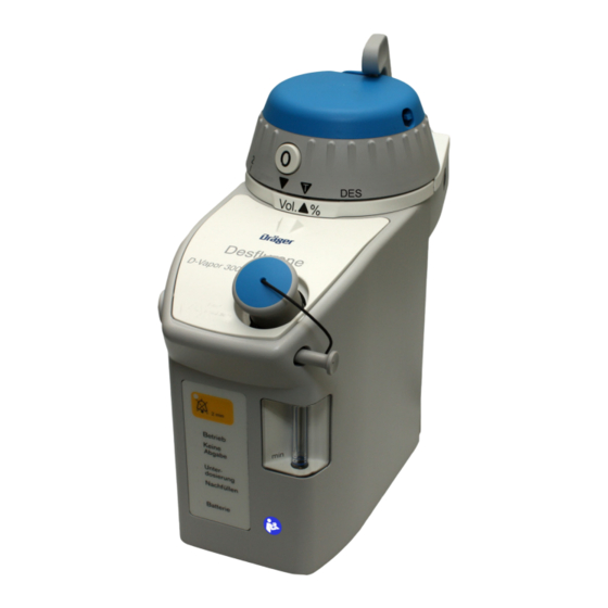 Dräger D-Vapor Notice D'utilisation