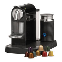 TurMix Nespresso my machine CITIZ&MILK TX 270 Mode D'emploi