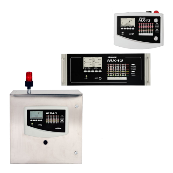 TELEDYNE OLDHAM SIMTRONICS MX 43 Manuel D'utilisation