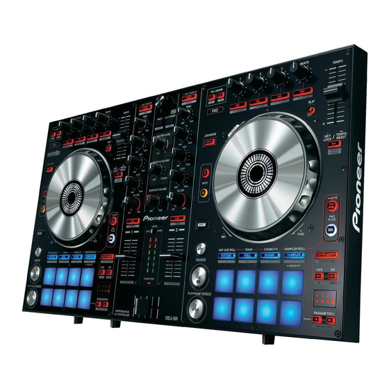 Pioneer DDJ-SR Guide De Démarrage Rapide