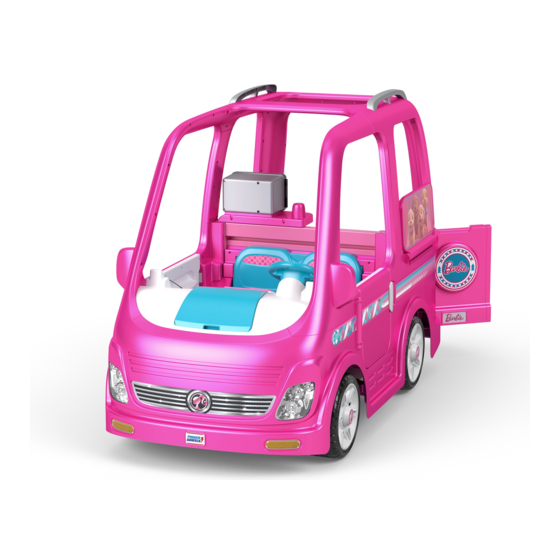 Power Wheels Barbie FRC29 Mode D'emploi