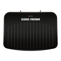 George Foreman 25810-56 Mode D'emploi