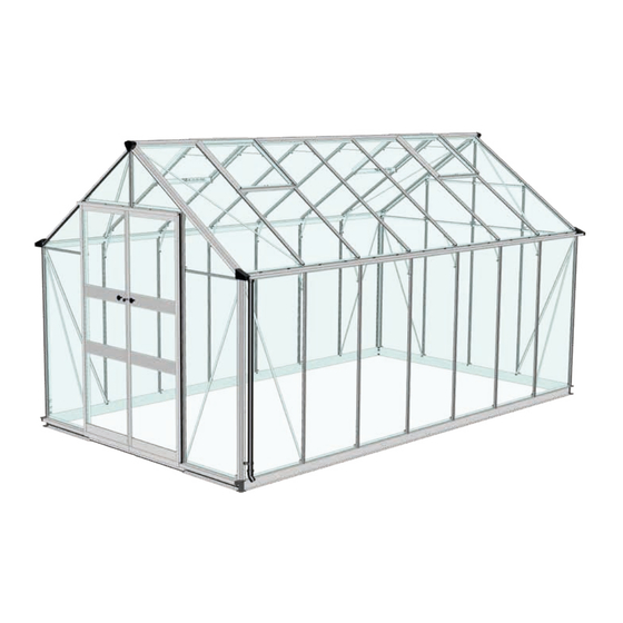 Halls Greenhouses COTSWOLD Blockley 810 Instructions De Montage