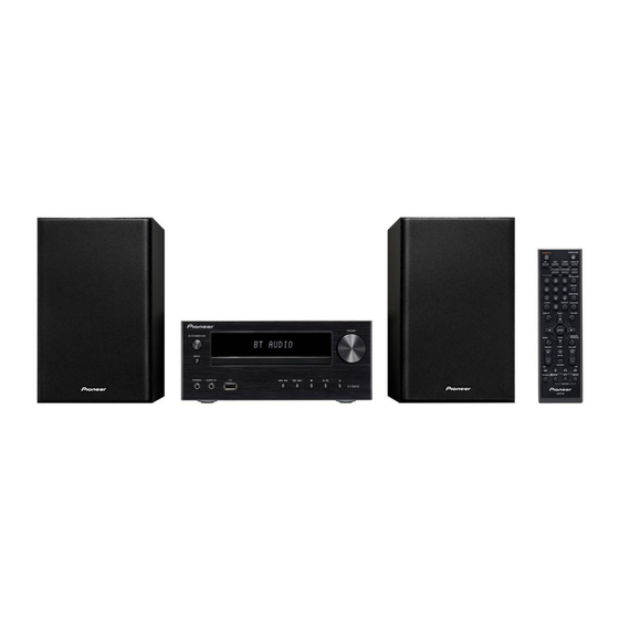Pioneer X-HM15BT-K Mode D'emploi
