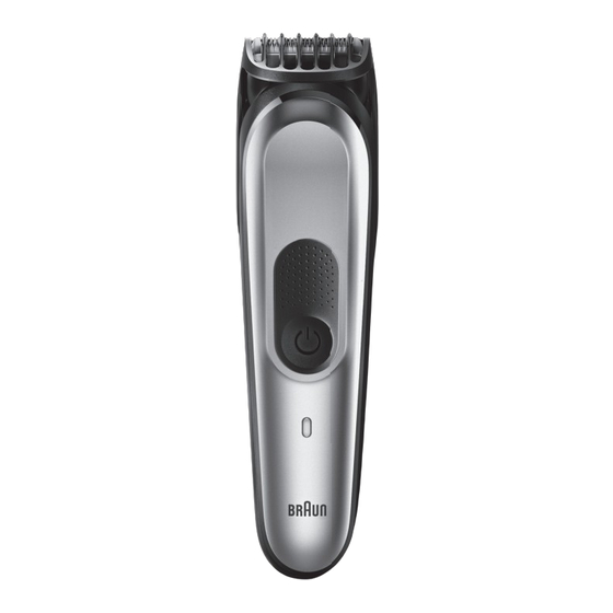 Braun BeardTrimmer BT7420 Manuel D'instructions