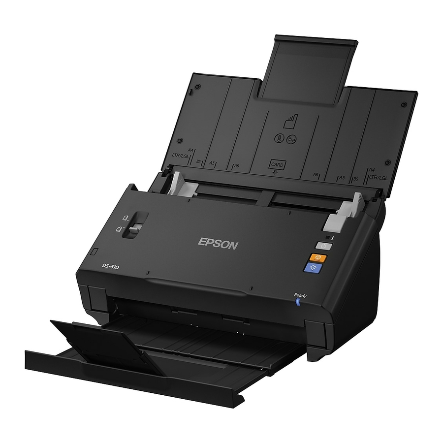 Epson DS-510 Guide De L'utilisateur