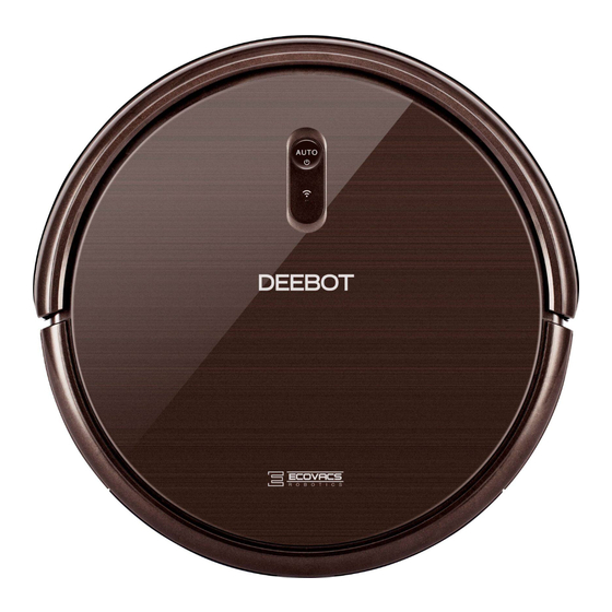 ECOVACS ROBOTICS Deebot N79SE Manuel De L'utilisateur