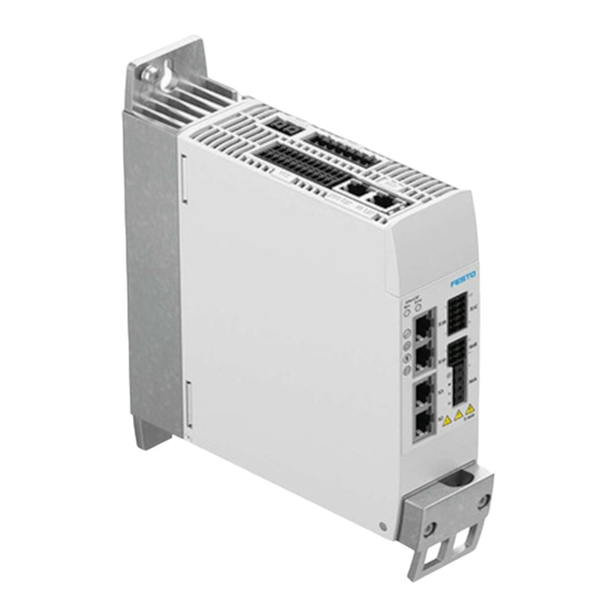 Festo CMMT-AS-C2-3A Serie Instructions De Montage