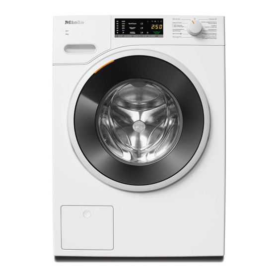 Miele WWB 100 Mode D'emploi