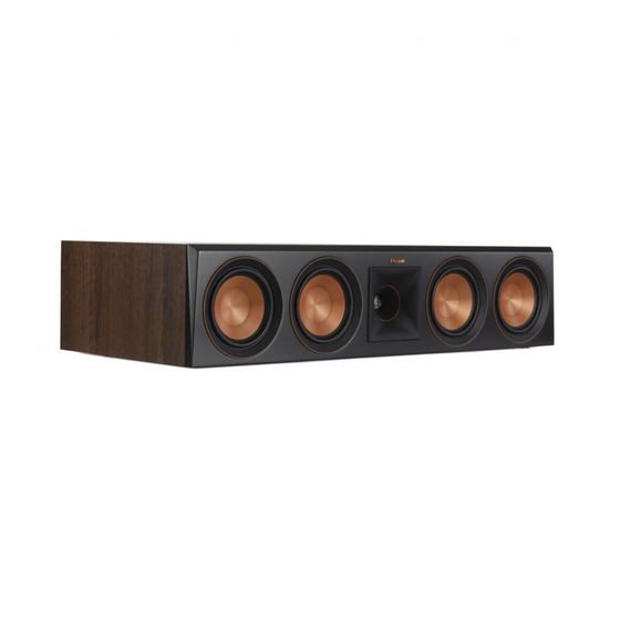 Klipsch REFERENCE PREMIERE RP-8060FA Mode D'emploi