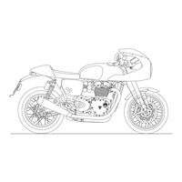 Triumph Thruxton TFC Mode D'emploi