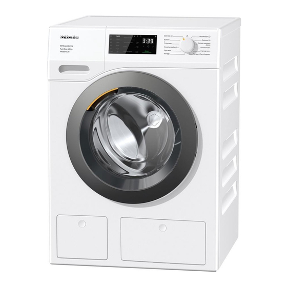 Miele WED 675 WPS Excellence Mode D'emploi