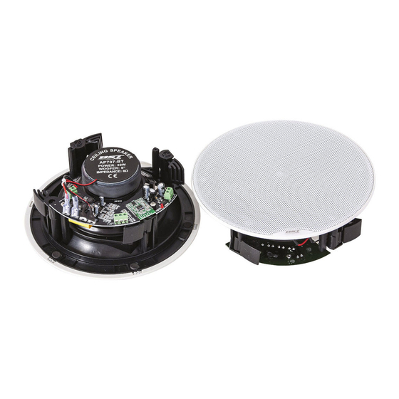 BST Pro AP-707BT Manuel D'utilisation